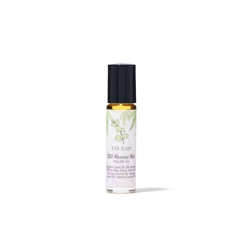 Hera Bloom CBD, Body Oil 500MG CBD Menstrual Melt